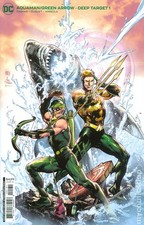 Aquaman Green Arrow Deep Target 1C Reis 1:25 Variant VF 2021 Stock Image