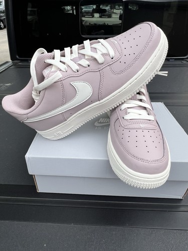 Chaussure femme Nike Air Force 1 GS taille 8,5 particules rose voile FV5948-601 taille 7Y - Photo 5/11