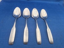 Lot of 4 Oneida PAUL REVERE Stainless Teaspoons 6"