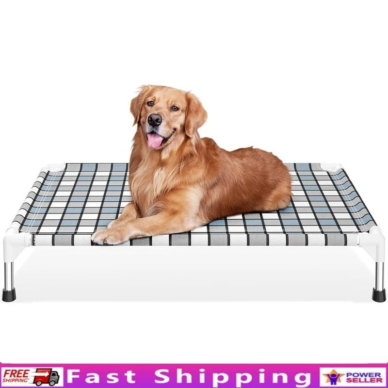 Elevated Dog Bed Large Pets Non Skid Washable Soft Plush Cooling Design New