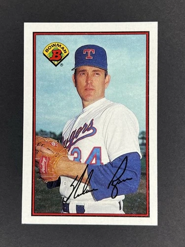 Nolan Ryan 1989 Bowman Card Texas Rangers - #225