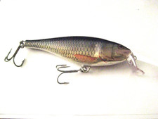 Rapala Super Shad Rap 6" Crankbait Magnum Balsa Wood Fishing Lure VERY GOOD COND