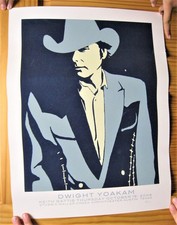 Dwight Yoakam Poster October 19th 2006 Signed Numbered Concert