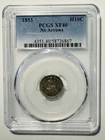 1853 H10C No Arrows Liberty Seated Half Dime PCGS XF 40