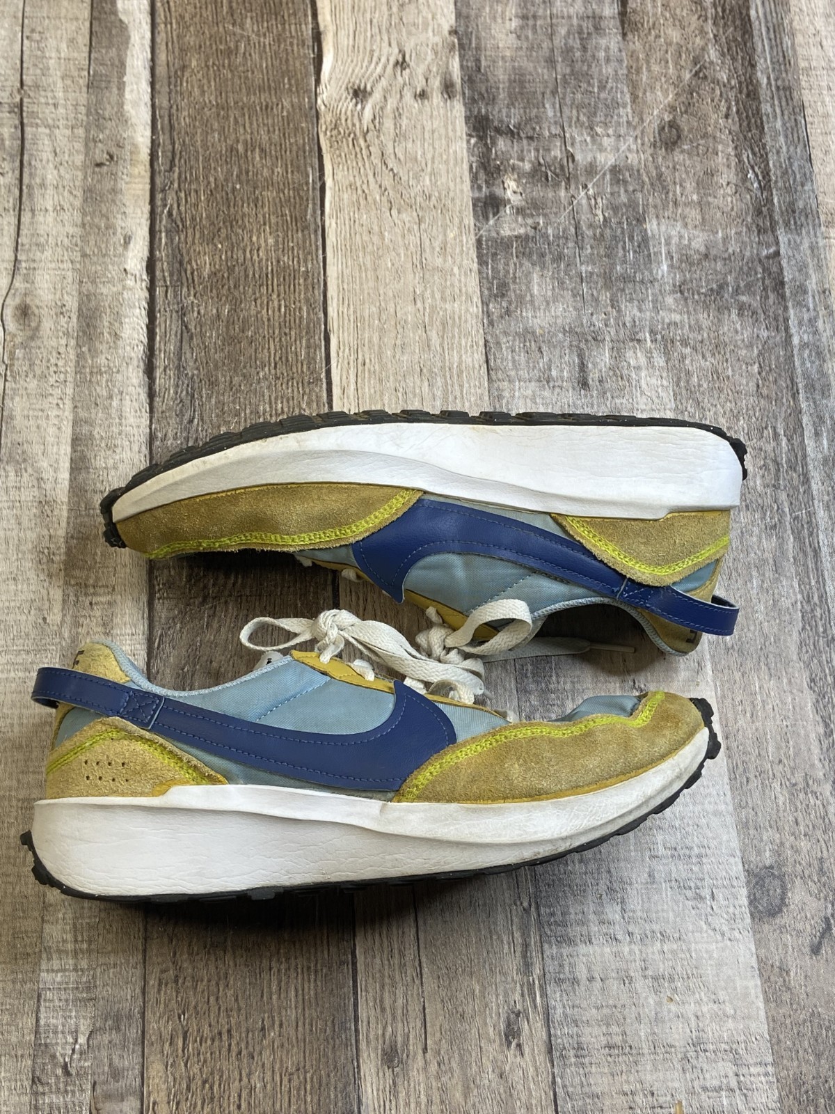 SAOLA Scarpe da ginnastica Nike uomo Waffle Debut Boarder blu mystic navy DH9522 400 taglia 7 5