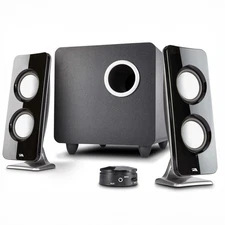 2.1 Speakers with Subwoofer 62W Peak Audio for PC Gaming Music Movies