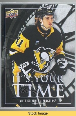 2025 Upper Deck UD Rookie Debut It's Your Time! Ville Koivunen #IYT-12 READ 1j6p