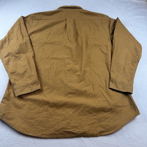 Filson Field Flanell Hemd Jacke Nubuk hellbraun XL EUC - Bild 10 von 10