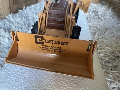 Rare! 1:35 Scale Case 580K Backhoe Loader - CONEXPO 87