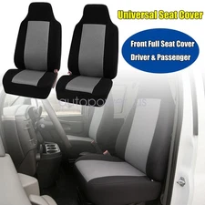 For Chevy Express GMC Savana 2003-2014 Car Full Seat Cover Waterproof Cloth 2PCS