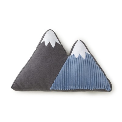 Mountain Bear Decorative Pillow Blue Grey Baby Nursery Accessories 80 Characters