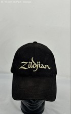 Zildjian Black Adjustable Embroidered Baseball Hat Men's One Size Music