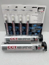 FIBER OPTIC CLEANING KIT CHEMTRONICS CCT 1.25mm MP0 TOOLS 4x ELECTRO-WASH MX PEN