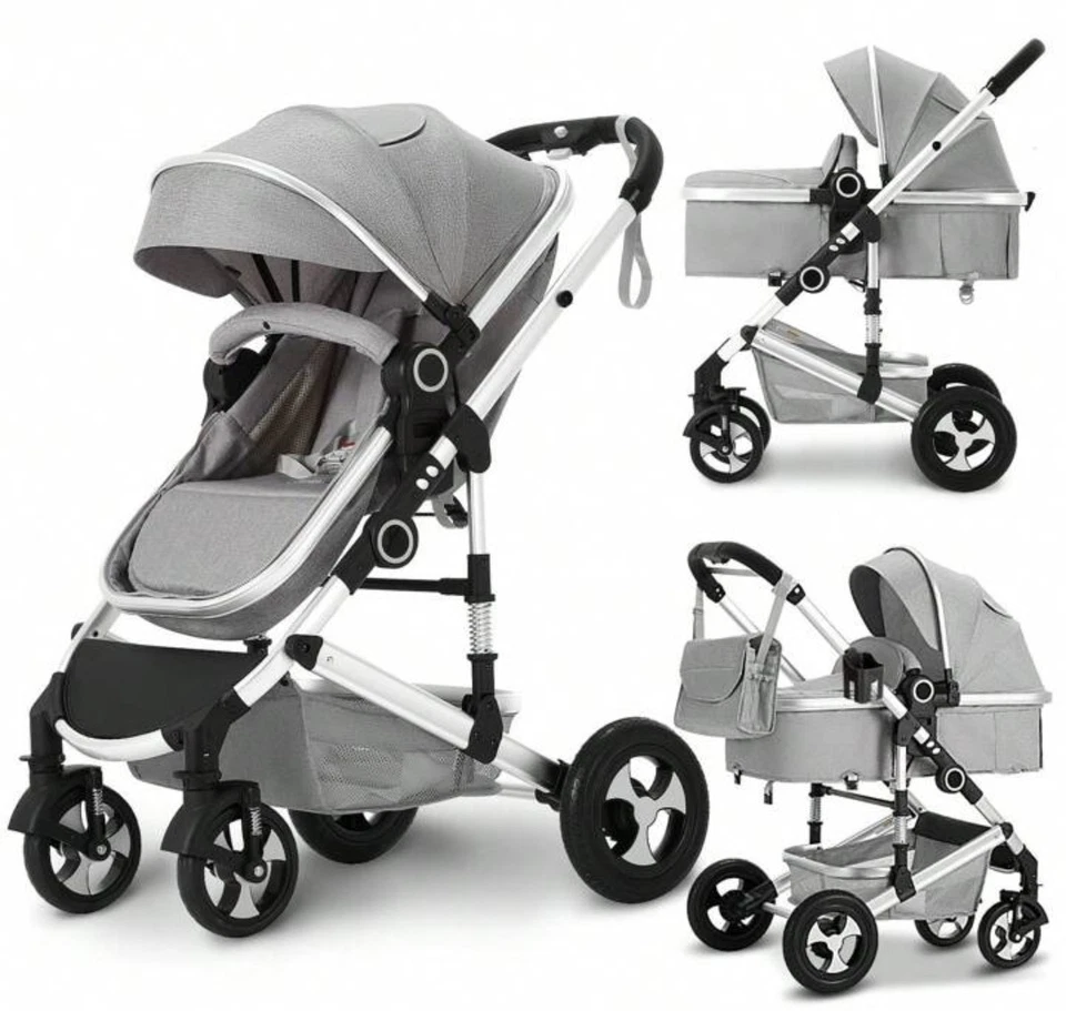 Combo Cochecito de Bebé Sistema de Viaje para Bebé, Cochecito Reversible Estándar 3 en 1 Envío a EE. UU. Foto 3 de 4