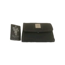 TIGNANELLO BLACK Pebble  Leather Wallet NWT