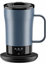 Self Heating Coffee Mug 14oz Smart Heated Mug with Temp Control Rechargeable