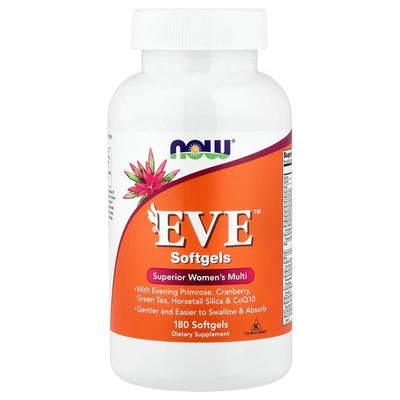 Now Foods EVE Superior Women s Multi 180 Softgels GMP Quality Assured