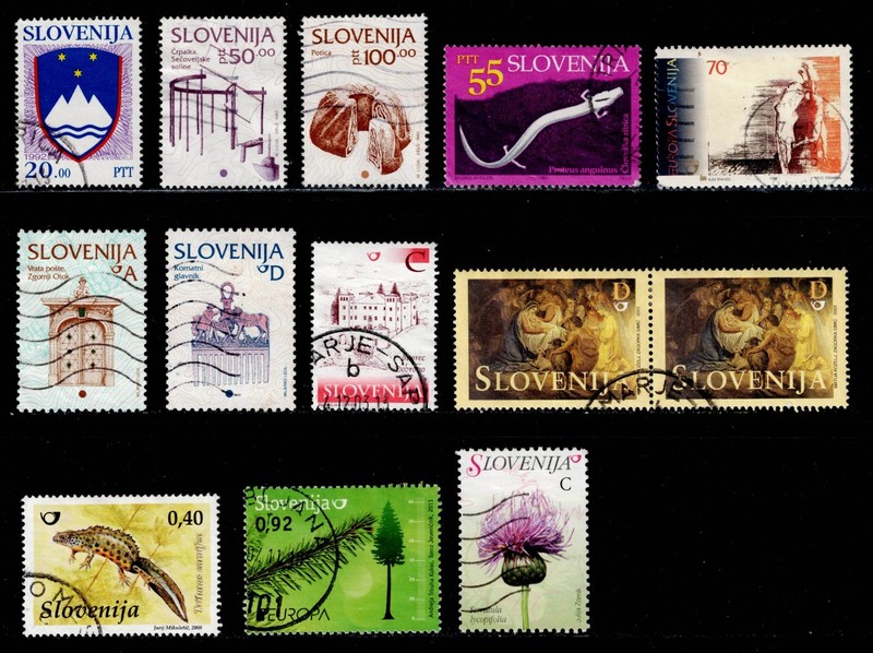 Slovenia, Modern Postally Used Lot