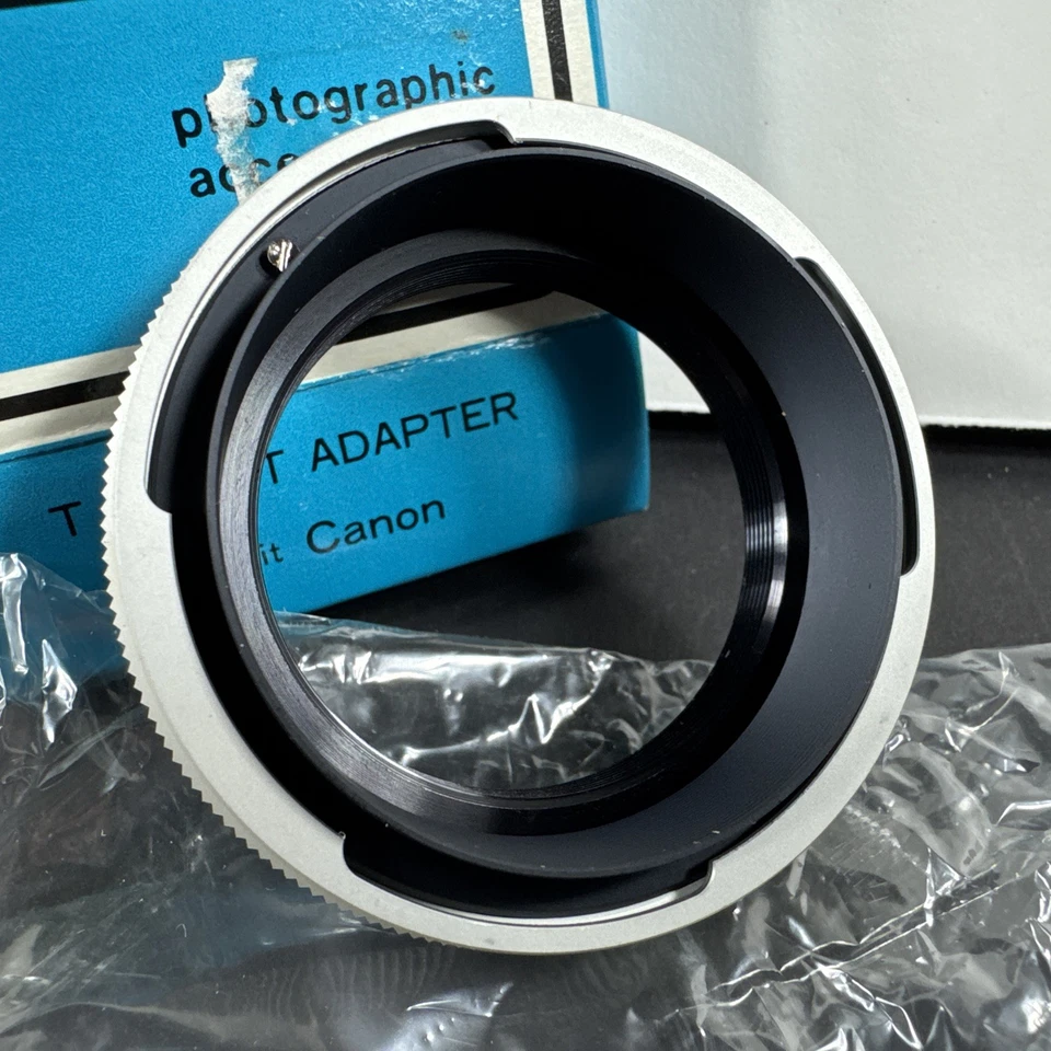 Kalt T-Mount Adapter To Fit Canon Photographic Accessory New Old Stock NOS - Image 4 of 4
