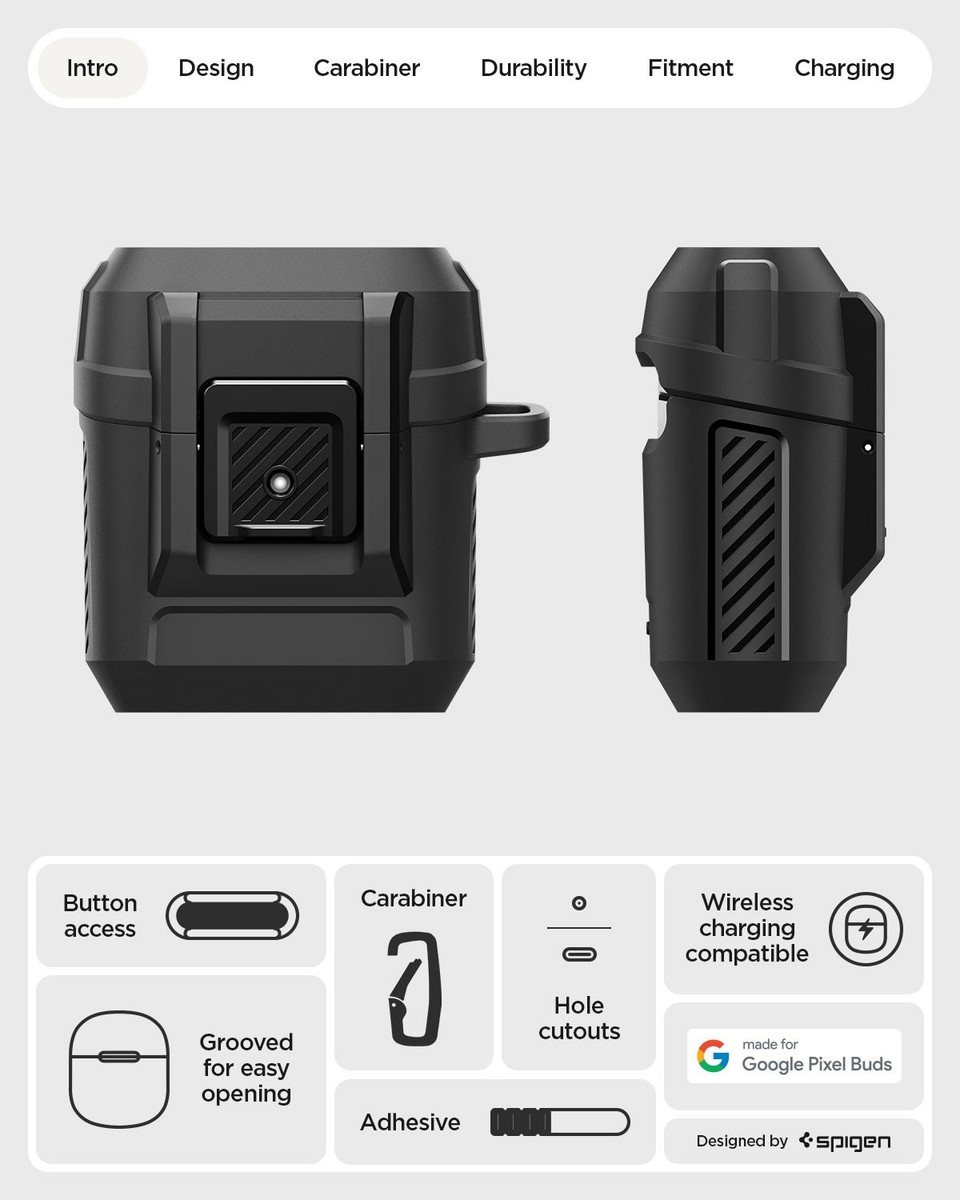 For Pixel Buds 2a | Spigen Lock Fit Case | eBay For Pixel Buds 2a | Spigen Lock Fit Case | eBay