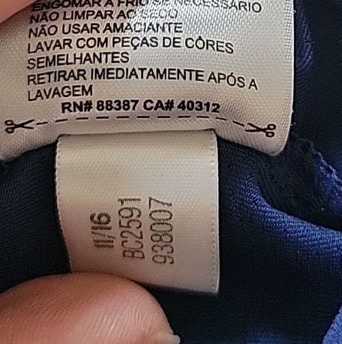 Adidas-3XL-Blue-CLIMACOOL- PGA-PROFESSIONAL GOLFISTI ASSOCIATION OF AMERICA - Foto 8 di 11