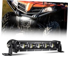 Led Light Bar 7 Inch Single Row Led Work Light Driving Spot Beam 6D Slim 7inch