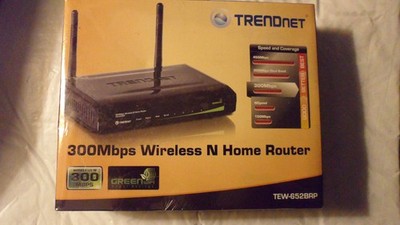 Trendnet 300Mbps Wireless N Home Router TEW 652BRP - New in Factory Sealed Box