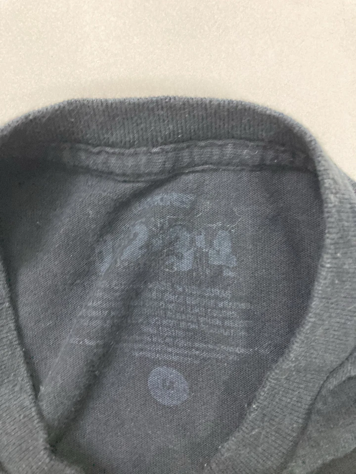 Camiseta Ramones Logo Gráfico Mujer Mediana Negra Manga Corta Música Foto 4 de 4