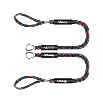 #ad Boat Bungee Dock Lines with Stainless Steel Clip 4feet to 5 1 2 pack of 2 $22.53