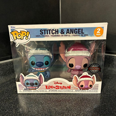 Funko Pop! Disney Stitch & Angel 2er-Pack Vinylfig. Special Edition