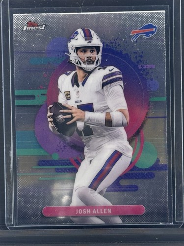 Josh Allen 2025 Topps Finest Football Uncommon #125 Bills