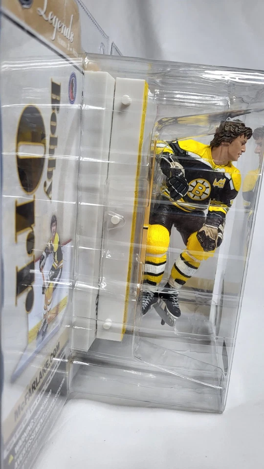 Figura Deportiva Bobby Orr Boston Bruins McFarlane De Colección NHL Serie 3 Nueva Foto 3 de 4