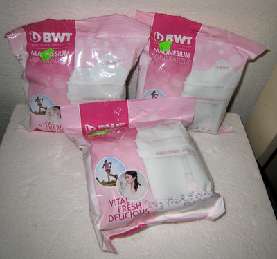 BWT Filter Cartridges for Magnesium Mineralized Water NEW SEALED LOT OF 3!