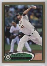 2012 Topps Gold 1790/2012 Dallas Braden #577 03rx