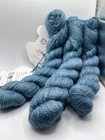 Lot  of 3 Jojoland Remembrance Yarn #3 Teal Blue - Alpaca Wool Silk Cashmere