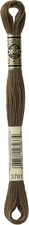DMC Mouline Stranded Cotton Embroidery Thread 8m Skein - Dark Mocha (3781)