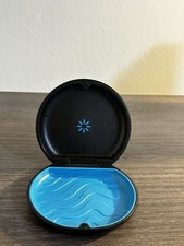 Invisalign Aligner / Retainer Black and Blue Slim Magnetic Case Replacement OEM