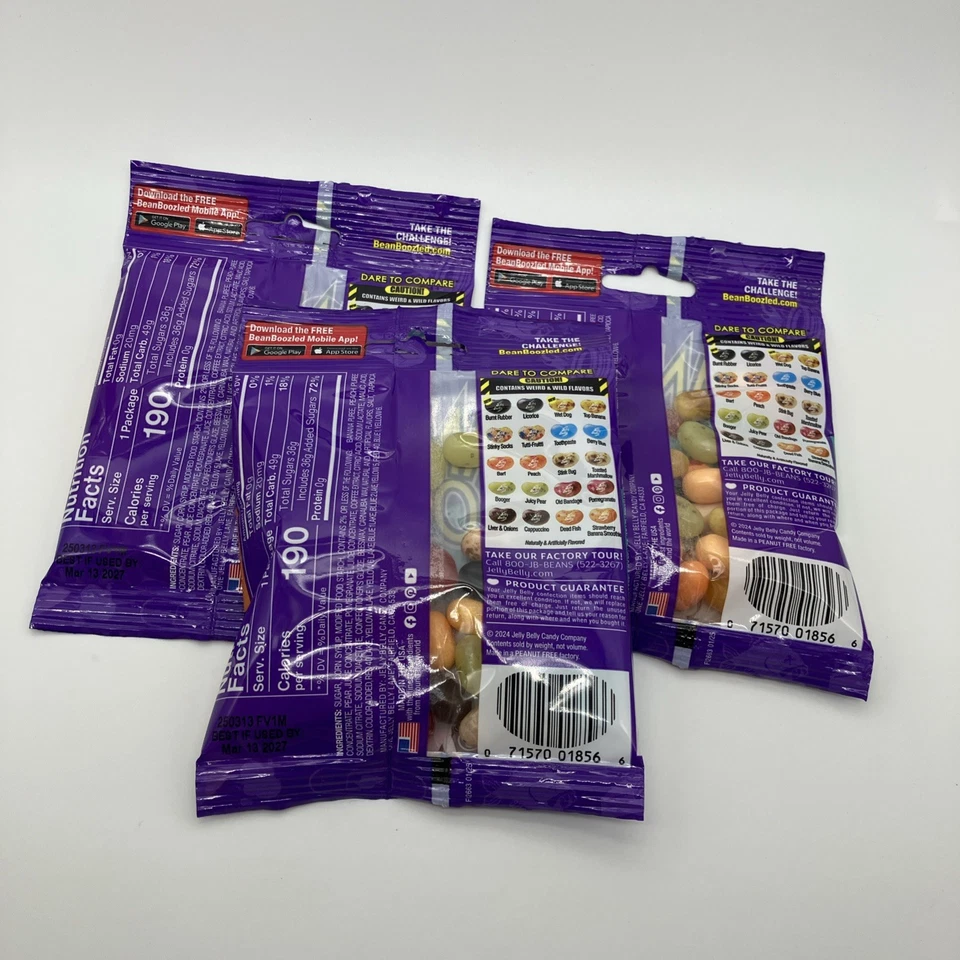 Bean Boozled 7-е издание желе живота желе бобы 3 сумки * новые вкусы - Изображение 3 из 4