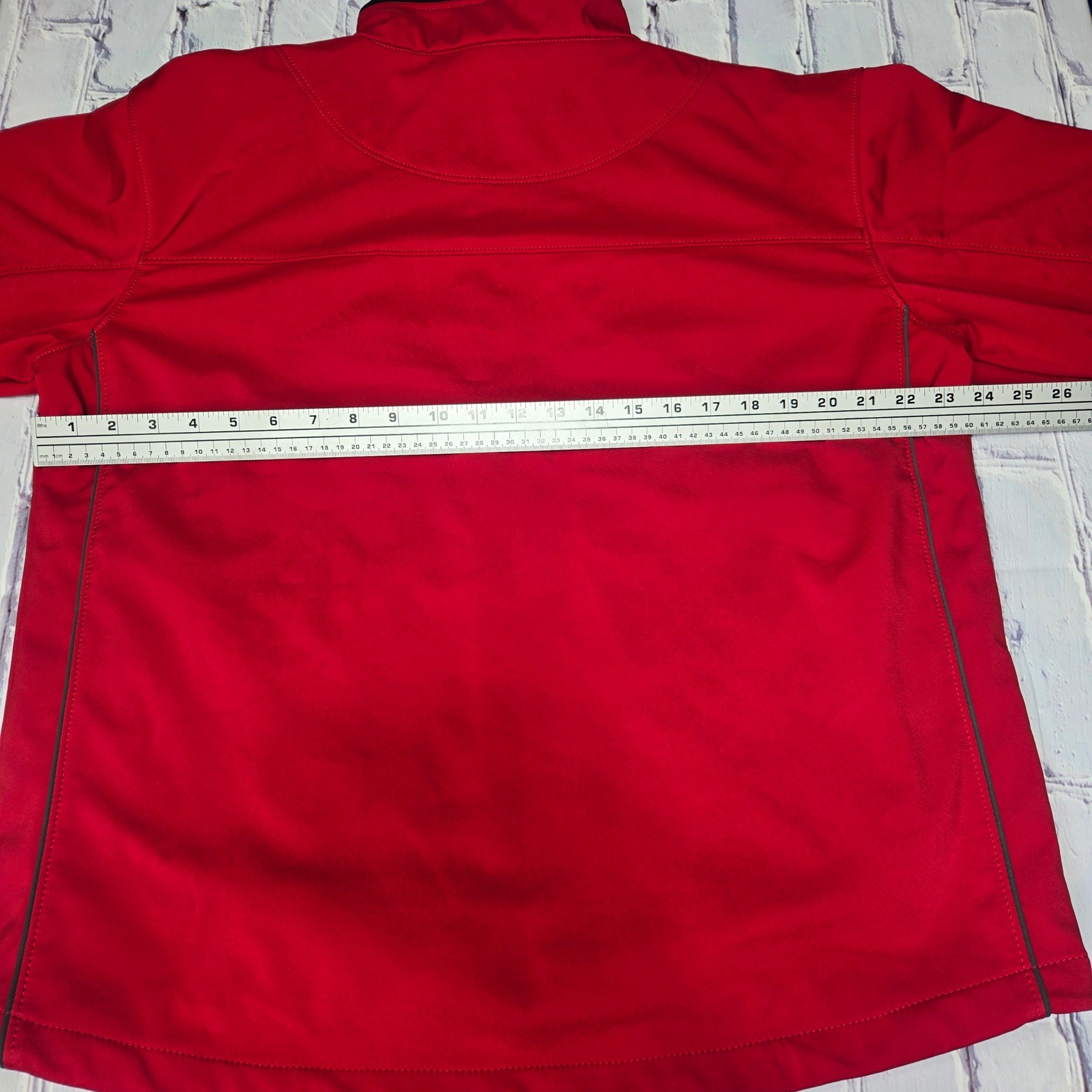 MAC Tools Red Full Zip Softshell Jacket Mens sz L… - image 8