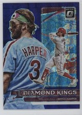 2022 Donruss Optic Diamond Kings Purple Pandora Prizm 30/99 Bryce Harper 0p1q