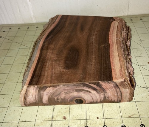 One Block Piece Hawaiian Milo Wood~ 8 2/3" x 7 1/4" x 2" (#167)
