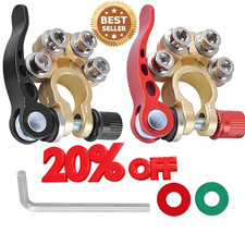 2pcs Car Battery Terminal Connector Clamp Quick Release Disconnect Tool