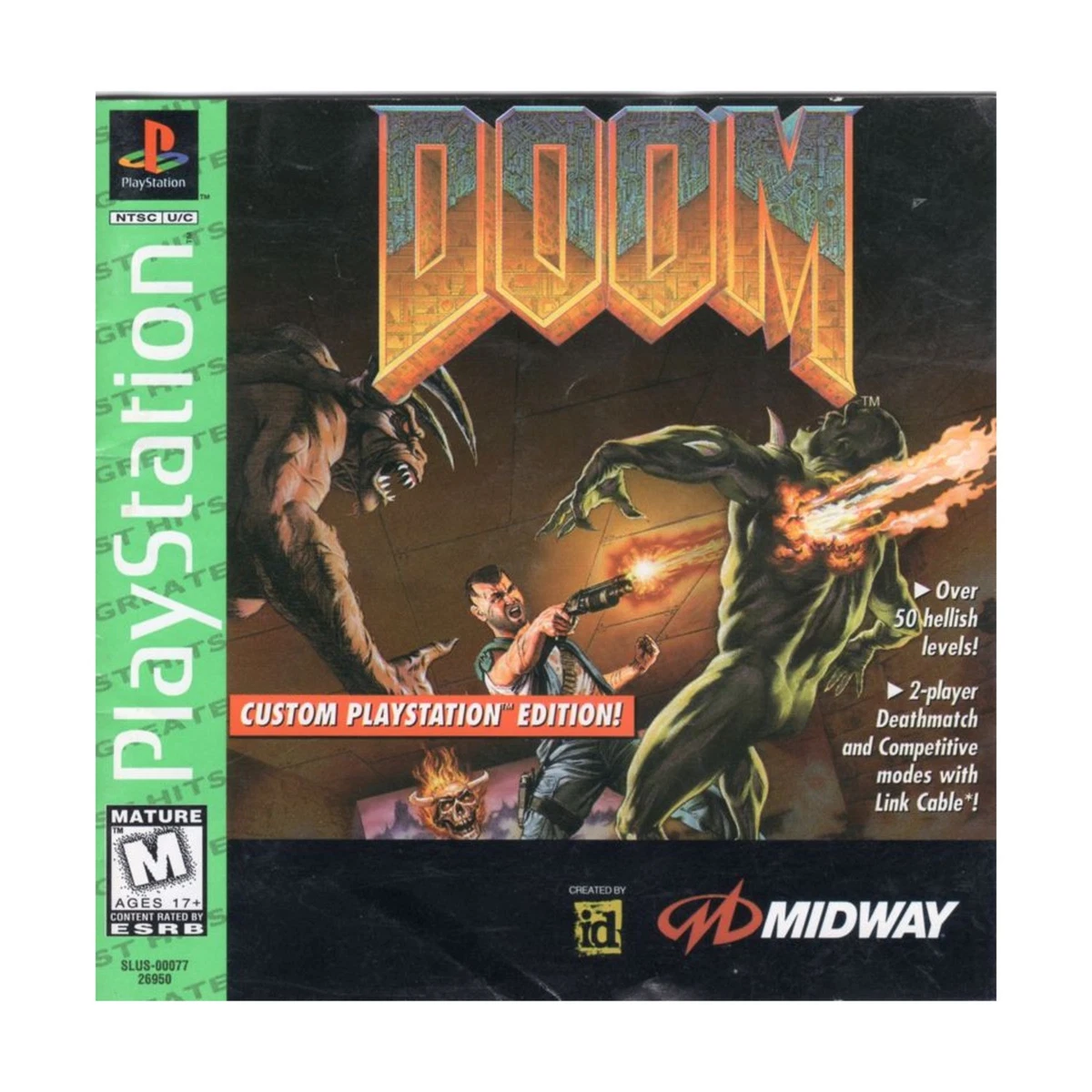 Final Doom - Sony Playstation 1 PS1 - Complet CIB - PAL - Très Bon Etat VGC