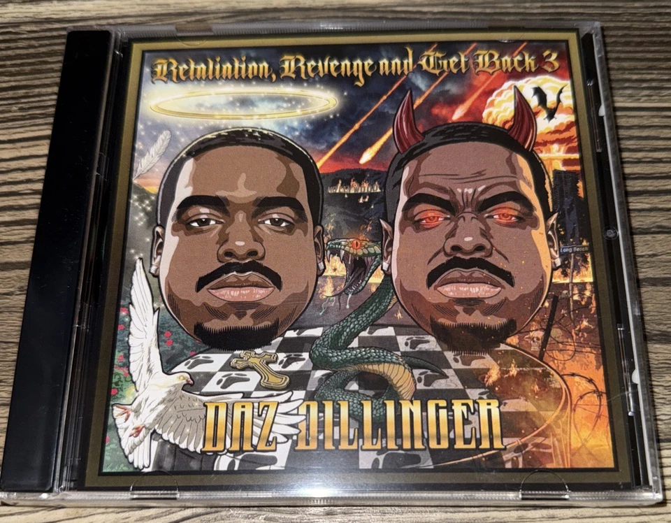 DAZ DILLINGER- RETALIATION REVENGE & GET BACK 3 Collectors RARE