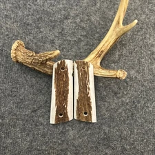 1911 Elk Custom Handmade Pistol Grips With Magwell Fits Standard Government & Co