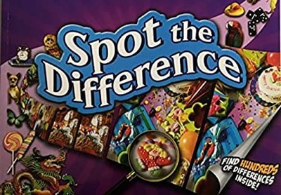Spot the Difference: Find Hundreds of Differences Inside! KIDS BO