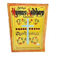 Hymns for Autoharp Mel Bays Paperback Book Music Songs Vintage 1978 USA