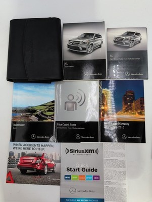 2015 Mercedes Benz GL Class  Gl550 350 450 4matic Owners Manual Complete Set