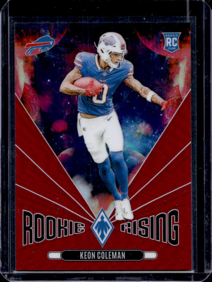 2024 Phoenix Keon Coleman Rookie Rising RC Red Rookie #53/99