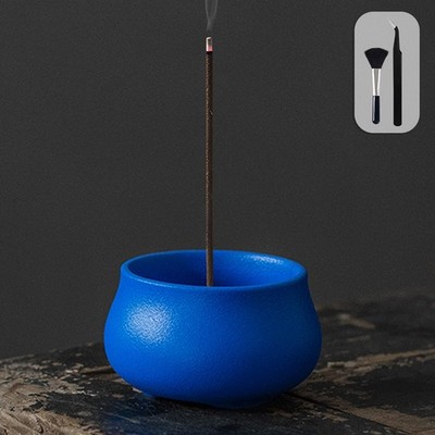 GOKEI Incense Burner, Japanese-Style Ceramic Mini Incense Holder, Stylish